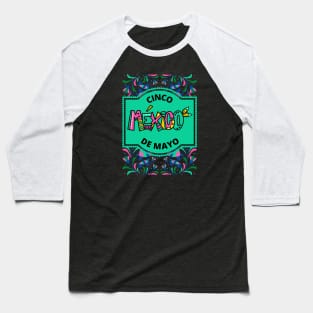 Cinco de Mayo Mexico Baseball T-Shirt